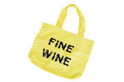 Reusable Large Wine Tote (Yellow)