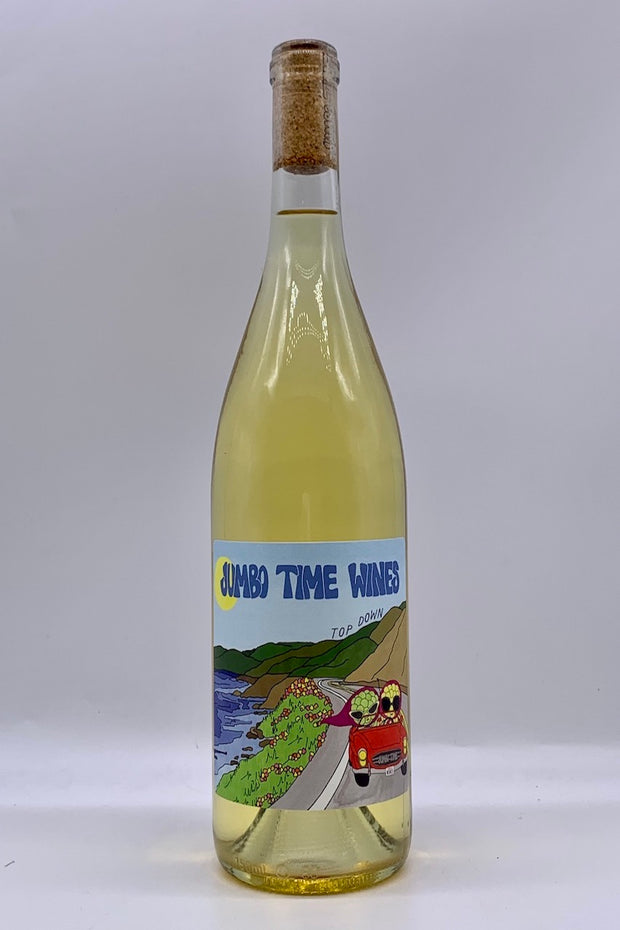 Jumbo Time Wines, Top Down, Hawkeye Ranch, California, Chardonnay, 2022