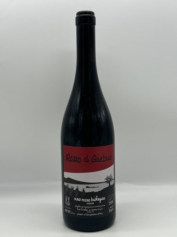 Le Coste, Rosso di Gaetano, Lazio, Italy, Sangiovese/Ciliegiolo/Syrah/Merlot, 2021