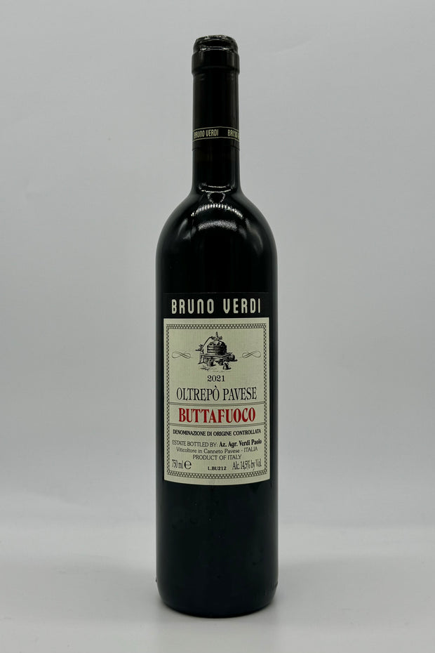 Bruno Verdi, Buttafuoco Oltrepo Pavese Rosso, Lombardy, Italy, Croatina/Barbera/Uva Rara, 2022