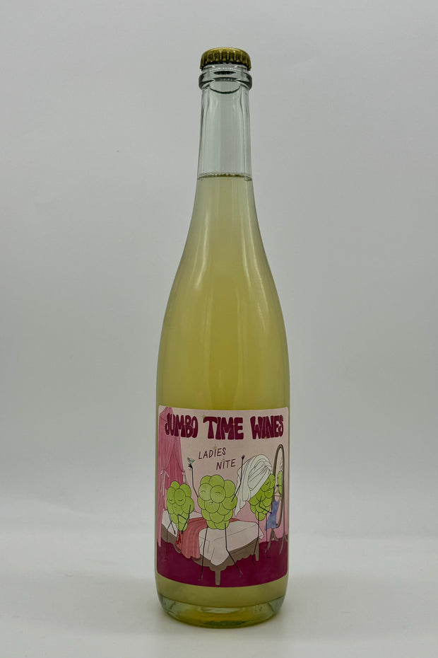 Jumbo Time Wines, Ladies Night, Hawkeye Ranch, California Chardonnay, 2023