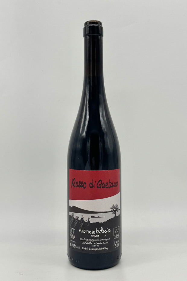 Le Coste, Rosso di Gaetano, Lazio, Italy, Sangiovese/Ciliegiolo/Syrah/Merlot, 2021