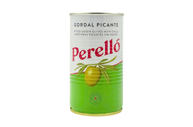 PERELLO Gordal Pitted Olives w/ Chillies