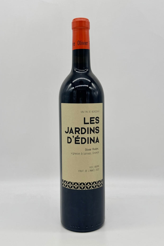 Olivier Riviere, Le Jardin d'Edina, Cotes de Bourg, Bordeaux, France, Merlot, 2022