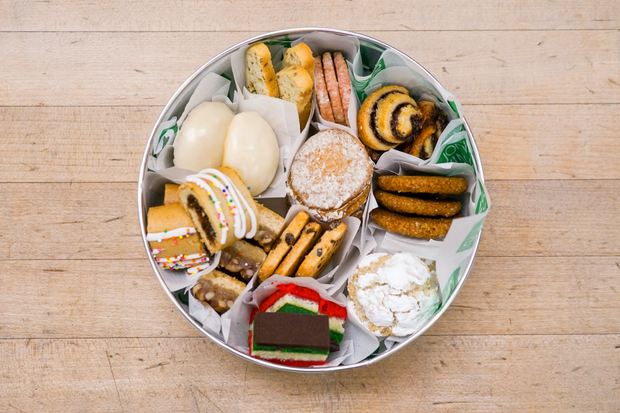 Jon & Vinny's Assorted Cookie Tin pre-order