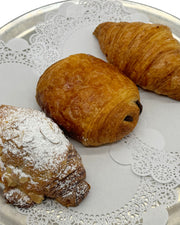 Cookbook Market Croissant Trio (plain, almond, chocolate)