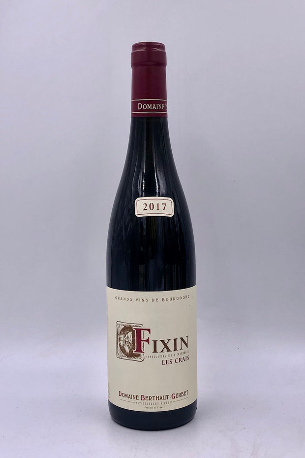 Berthaut-Gerbet, Les Crais, Fixin, Cotes de Nuits, Burgundy, France, Pinot Noir, 2023