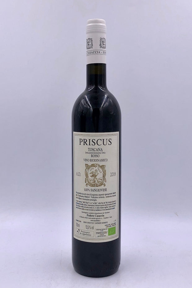 Podere Casaccia, Priscus, Tuscany, Italy, Sangiovese, 2022